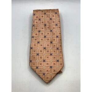 CLUB ROOM Men's Vintage Silk Floral Beige Regular Tie OS